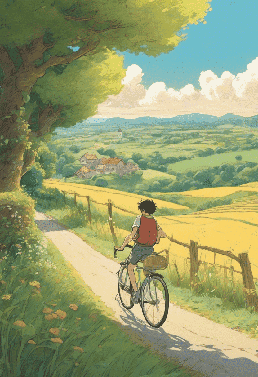 Stable Diffusion 模型 Prompt 提示词 宫崎骏画风