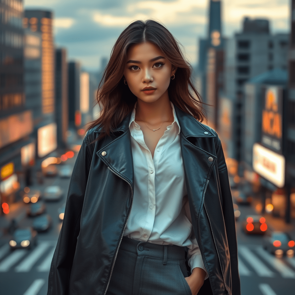 Flux 模型生成美女、女性图像 Prompt 提示词