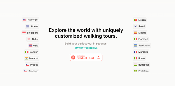 WalkSmart.AI 介绍: AI 驱动的步行旅游路线生成器