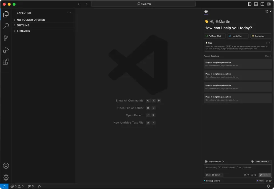 Monica Code 介绍:AI 编程助手 VSCode 插件评测