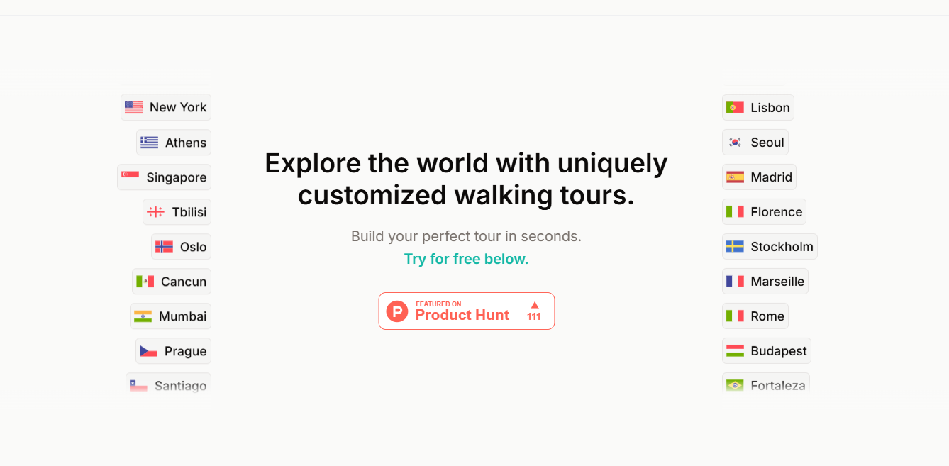 WalkSmart.AI 介绍: AI 驱动的步行旅游路线生成器